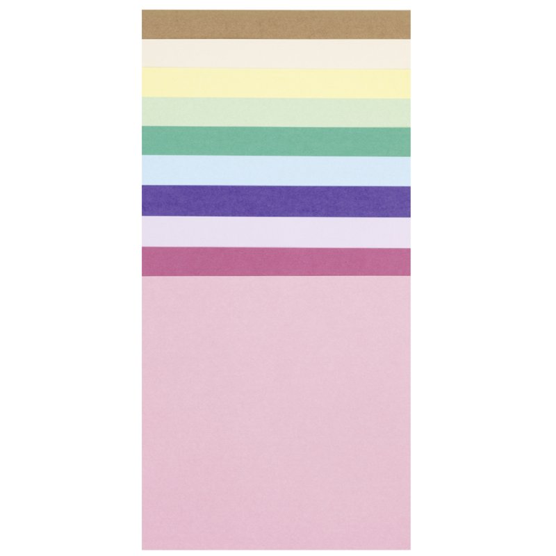 Folia Origami Vouwbladen 15x15cm 70gr. 100 vel Premium Pastel - Afbeelding 2