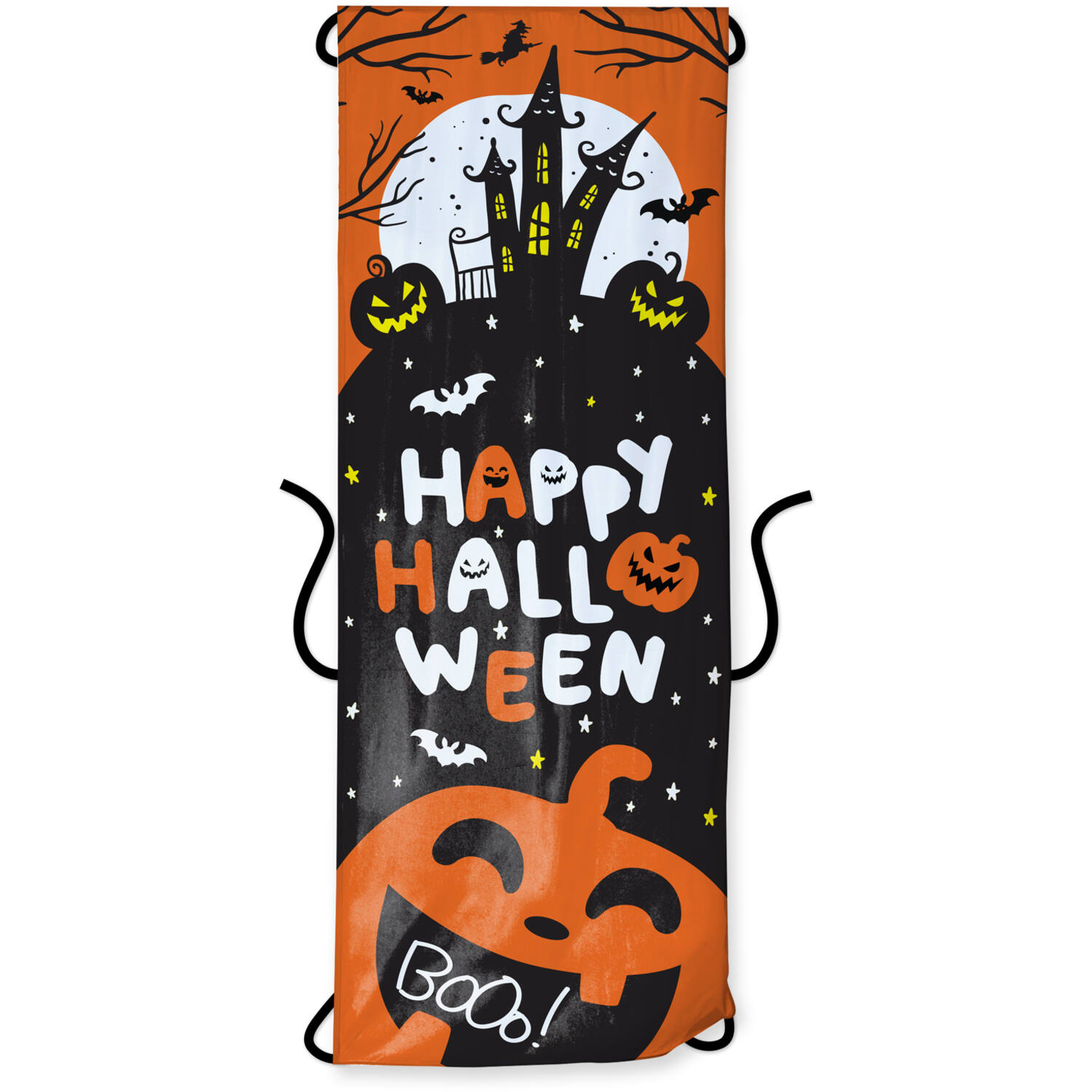 Deurgordijn Happy Halloween 215x80cm