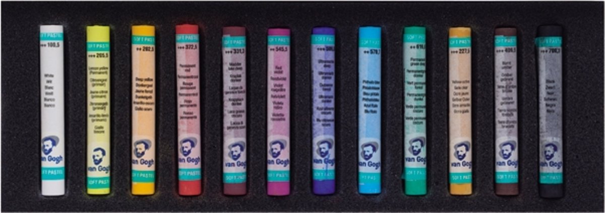 Van Gogh Softpastels Starterset – 12 Kleuren - Afbeelding 2