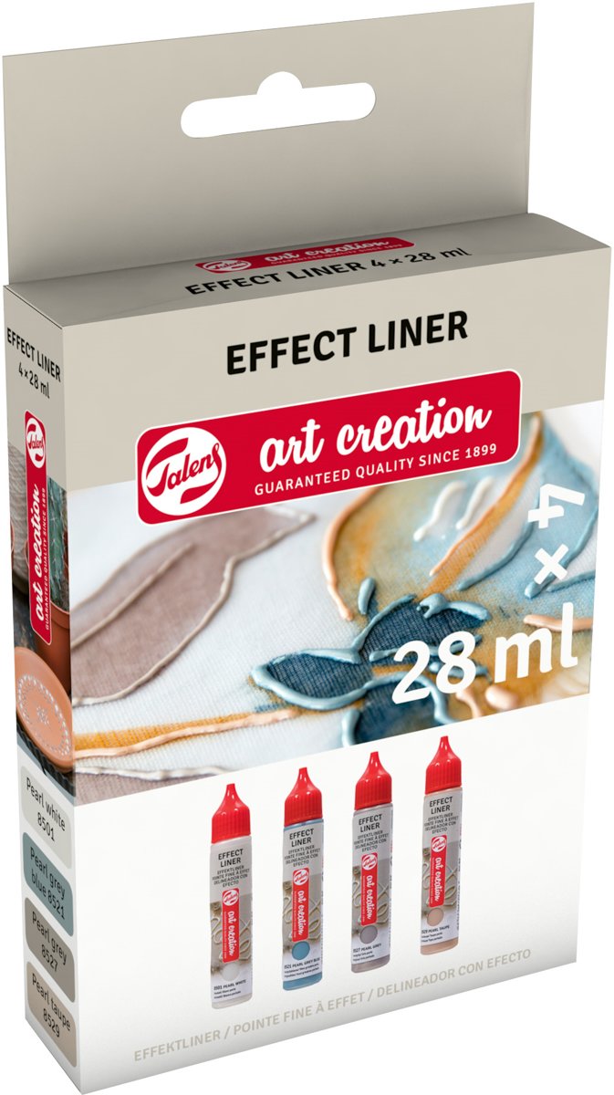 Talens Art Creation Effektliner Set 4 x 28 ml Specialties Parel