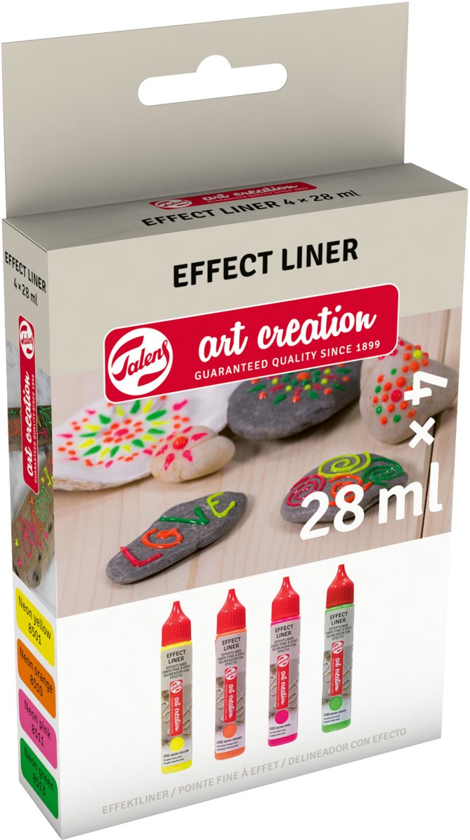 Talens Art Creation Effektliner Set 4 x 28 ml Neon