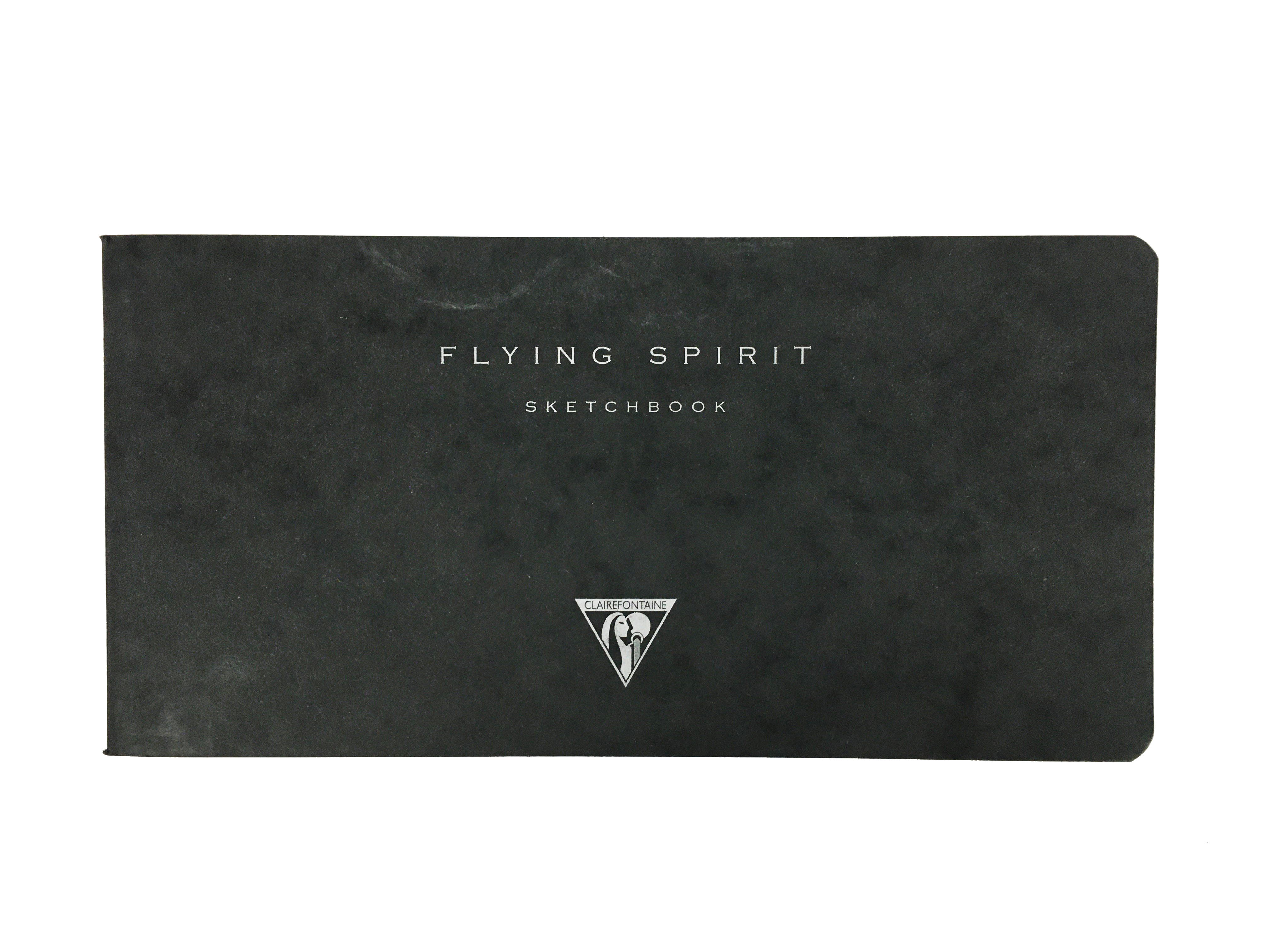 Flying Spirit Sewn sketchbook 21x10,5cm 50 sheets Ivory 90g Black cover