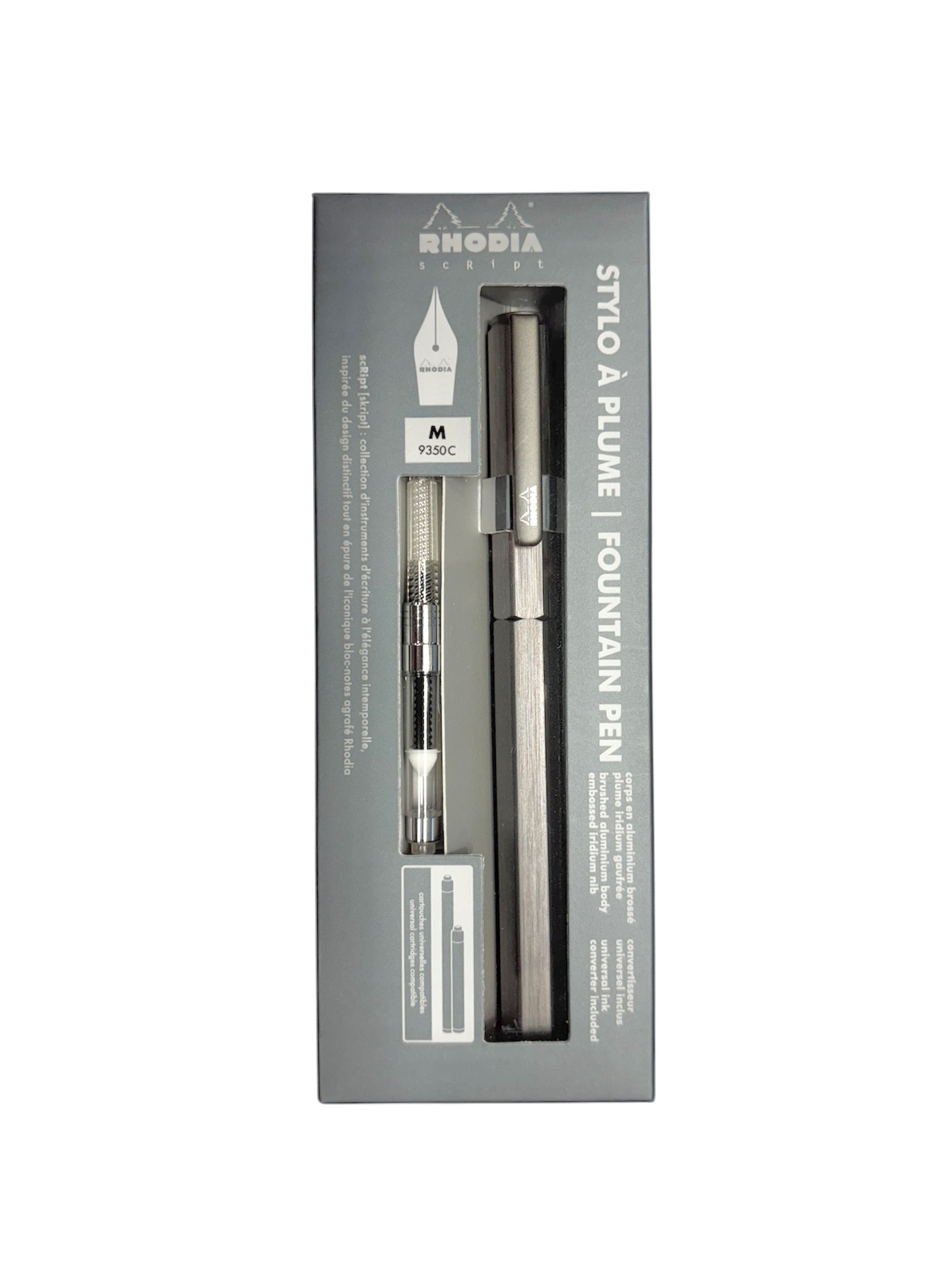 Rhodia scRipt vulpen M TITAAN - Afbeelding 2