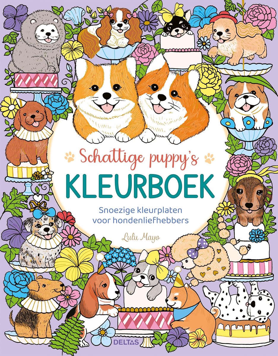 Schattige Puppy's Kleurboek - Lulu Mayo