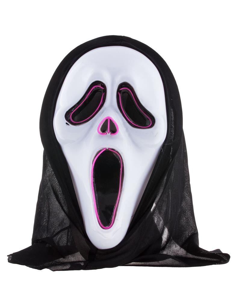 Masker Scream met Verlichting