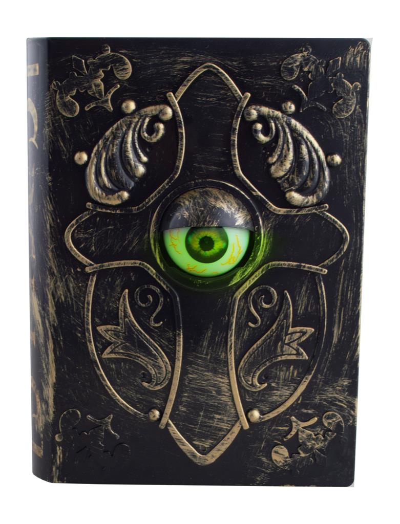 Boek met boos oog, licht en geluid. - Afbeelding 3