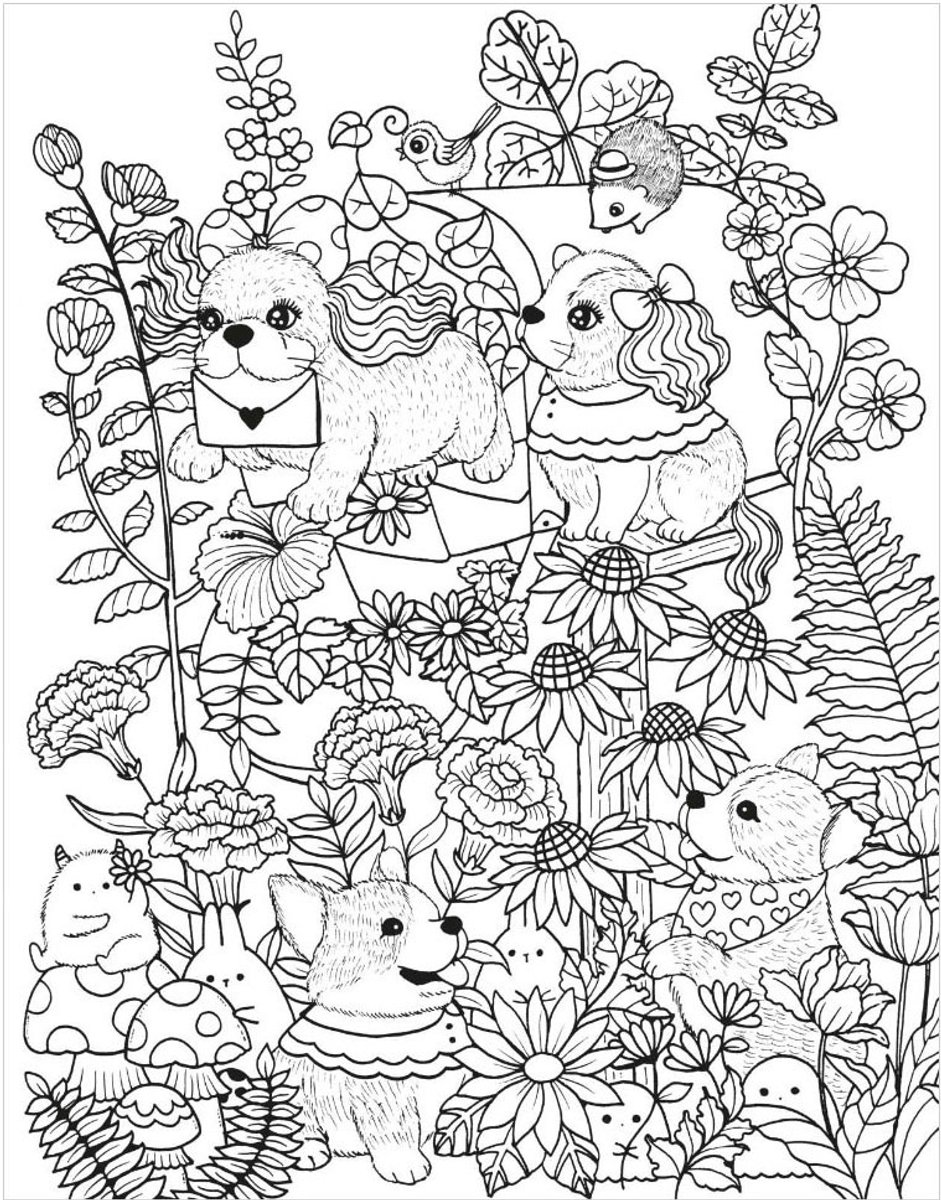 Schattige Puppy's Kleurboek - Lulu Mayo - Afbeelding 3
