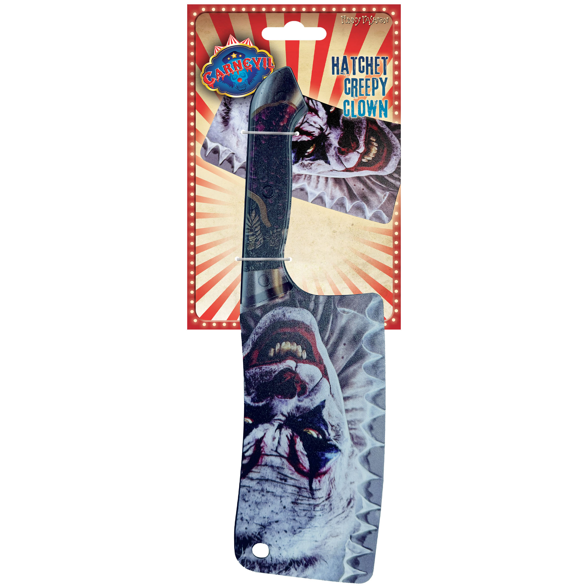 Hakbijl Creepy Clown 30cm - Afbeelding 2