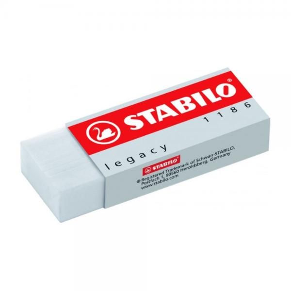 Stabilo Legacy Gum Wit