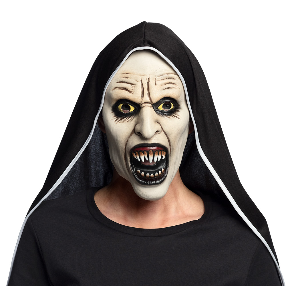 Latex gezichtsmasker Screaming nun Valak