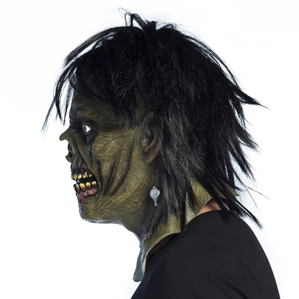 Latex hoofdmasker Franky Frankenstein - Afbeelding 3