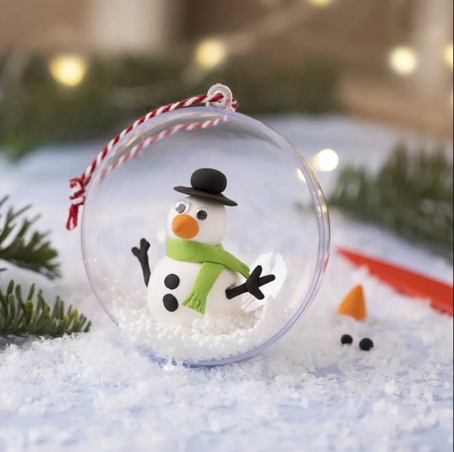 Mini Hobbyset Boetseren, Sneeuwpop, 1 doos - Afbeelding 2