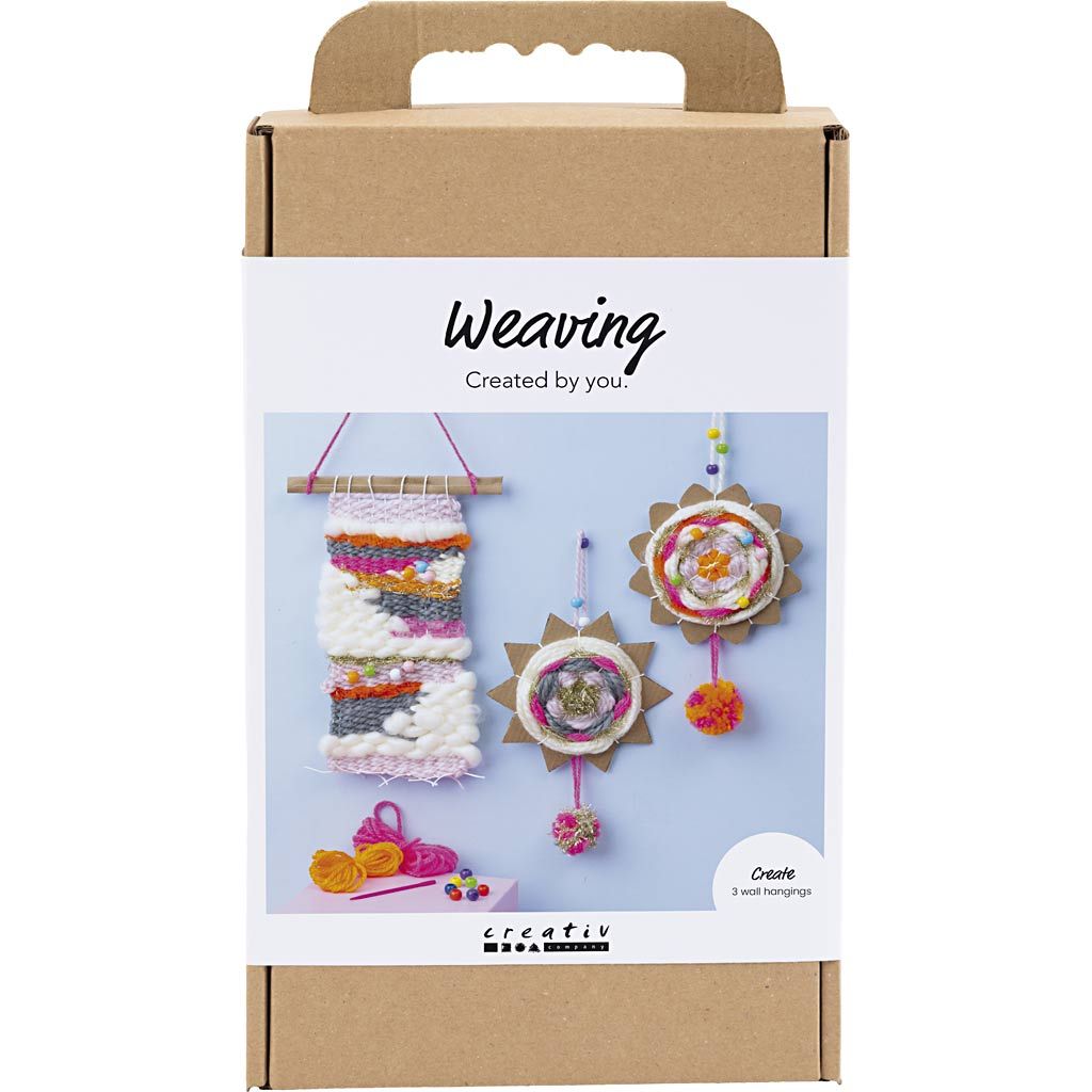 Hobbyset Weven, Wandbevestigingen, diverse kleuren