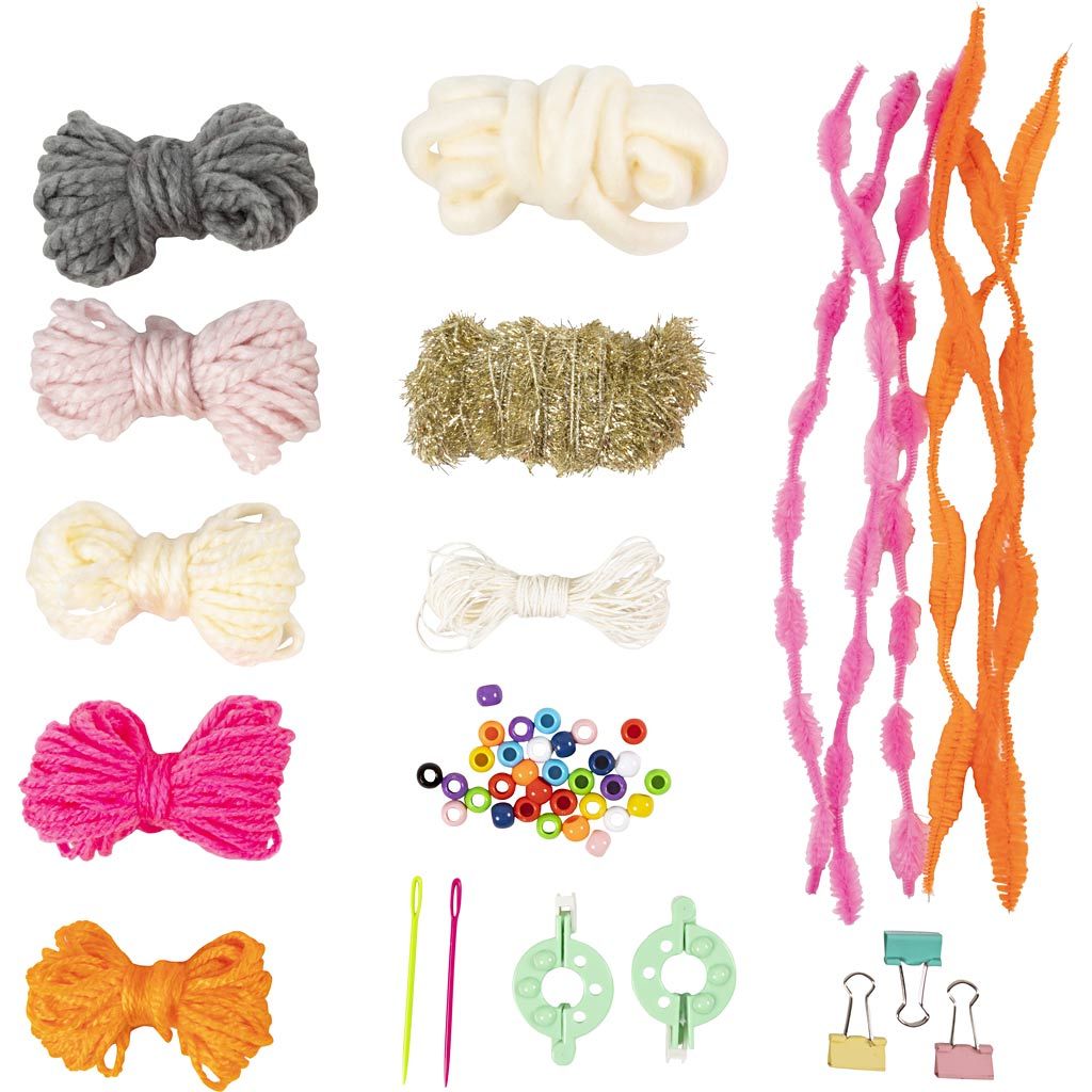 Hobbyset Weven, Wandbevestigingen, diverse kleuren - Afbeelding 3