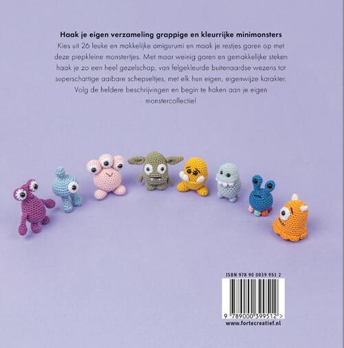 Mini Monsters Haken - Sarah Abbondio - Afbeelding 1