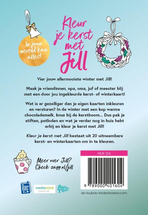 Kleur Je Kerst Met Jill A6 - Afbeelding 2
