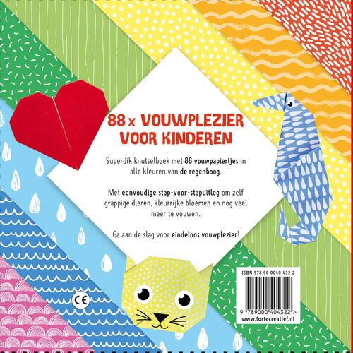 88x Origami Kids - Regenboogpret - Afbeelding 1