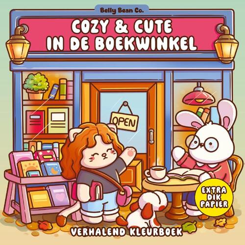 Cozy & Cute In De Boekwinkel - Belly Bean Co.