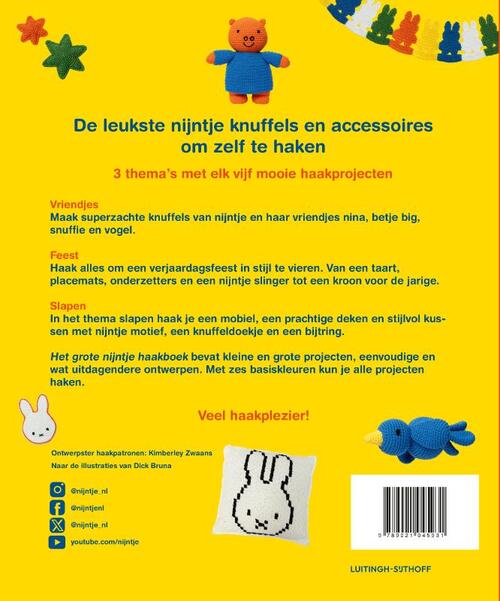 Het Grote Nijntje Haakboek - Kimberley Zwaans - Afbeelding 1