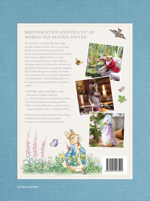 Het Officiële Pieter Konijn (Peter Rabbit) Breiboek - Claire Garland - Afbeelding 1