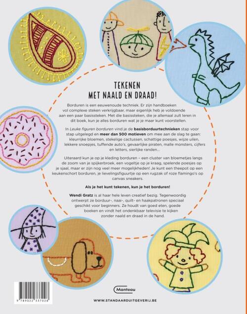 Leuke figuren borduren - Wendi Gratz - Afbeelding 1
