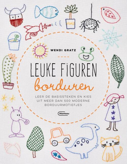 Leuke figuren borduren - Wendi Gratz