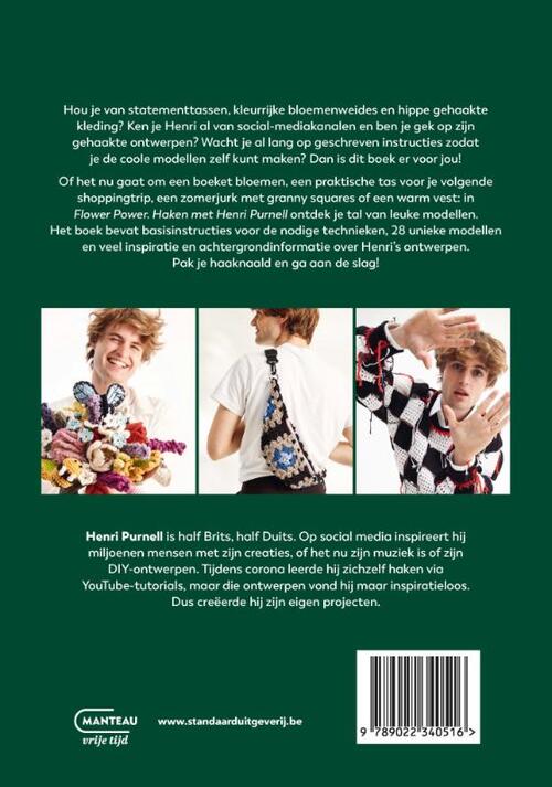 Flower Power Haken Met Henri Purnell - Afbeelding 1
