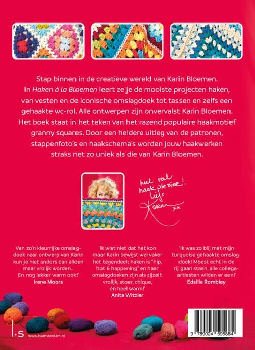 Haken á la Bloemen Squares & Colors - Karin Bloemen - Afbeelding 2