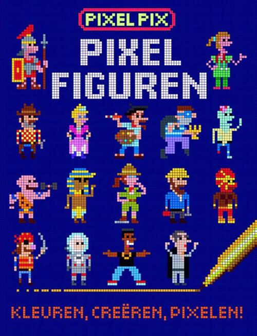 PixelPix Pixel Figuren - Kleuren,Creëren, Pixelen!