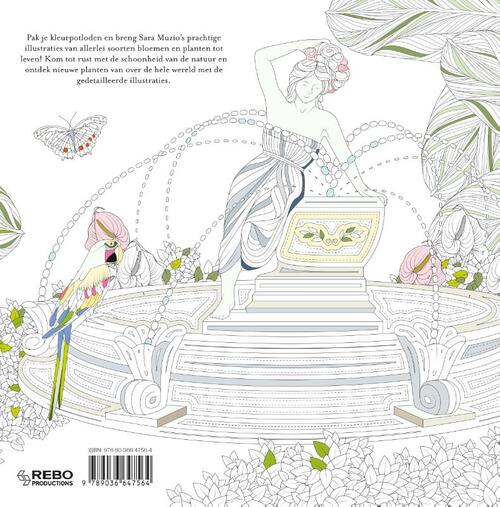 Botanische Tuinen Kleurboek - Sara Muzio - Afbeelding 1