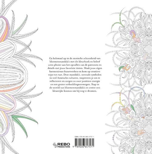 Bloemen Mandala's Kleurboek - Sara Muzio - Afbeelding 1