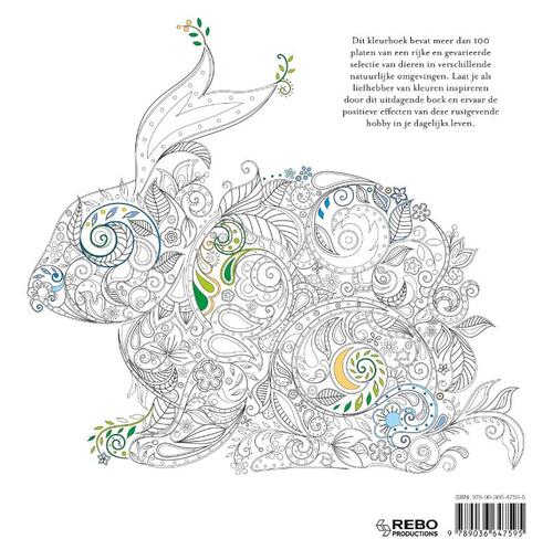Animal Fantasy Kleurboek - Sara Muzio - Afbeelding 1