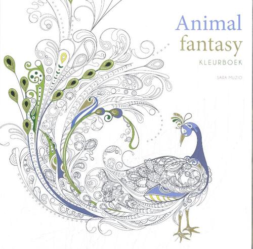 Animal Fantasy Kleurboek - Sara Muzio