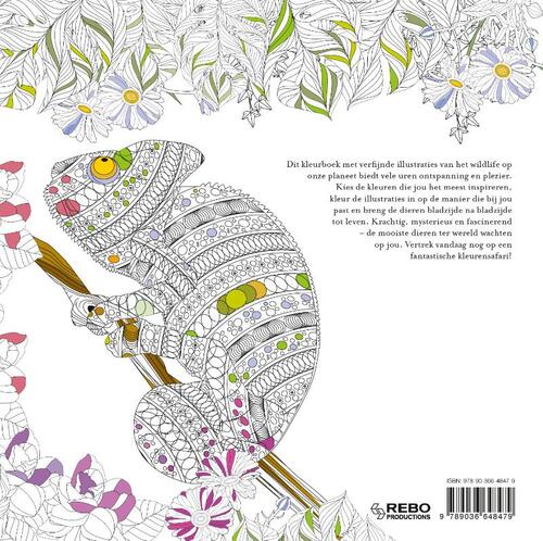 Wilde Dieren Kleurboek - Sara Muzio - Afbeelding 1