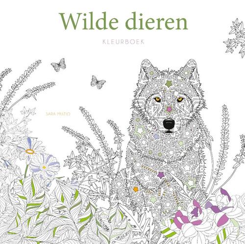 Wilde Dieren Kleurboek - Sara Muzio