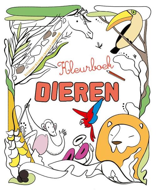 Kleurboek Dieren - Camilla Garofano