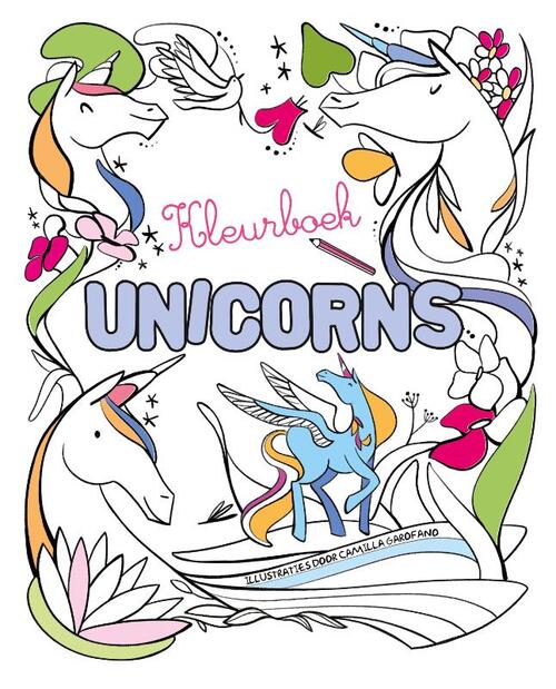 Kleurboek Unicorns - Camilla Garofano