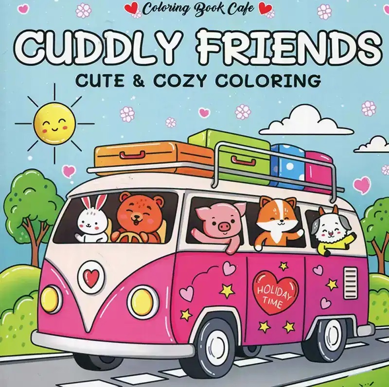 Cuddly Friends - Cute & Cozy Kleurboek