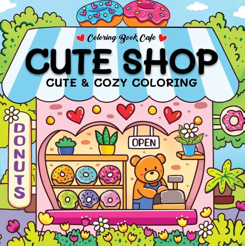 Cute Shop - Cute & Cozy Kleurboek