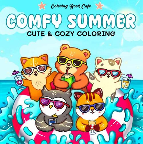 Comfy Summer - Cute & Cozy Kleurboek