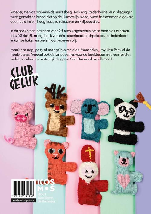Knijpbeestjes breien en haken met Club Geluk - Afbeelding 1