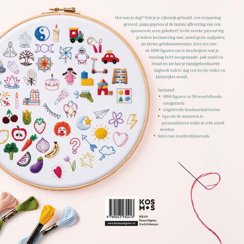 1000 Figuren 365 Dagen Borduren- Steph Arnold - Afbeelding 1