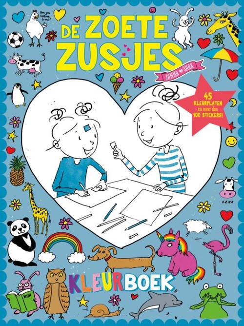 De Zoete Zusjes Kleurboek - Janna & Saar