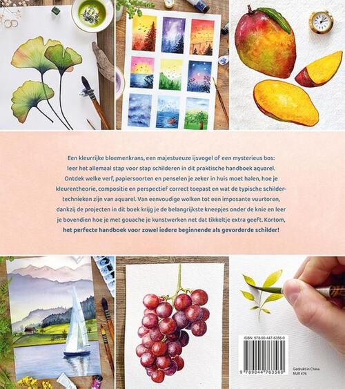 Handboek Schilderen Met Aquarel - Monica Schick - Afbeelding 1