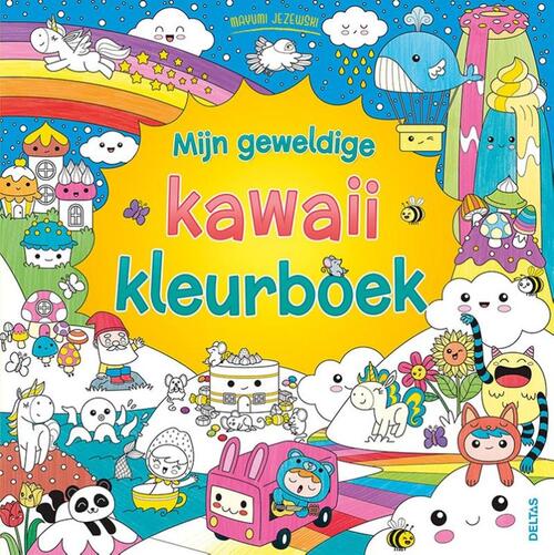 Mijn Geweldige Kawaii Kleurboek - Mayumi Jezewski
