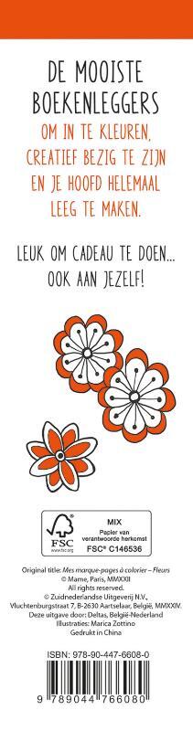 De Mooiste Boekenleggers Om In Te Kleuren - Bloemen - Afbeelding 2