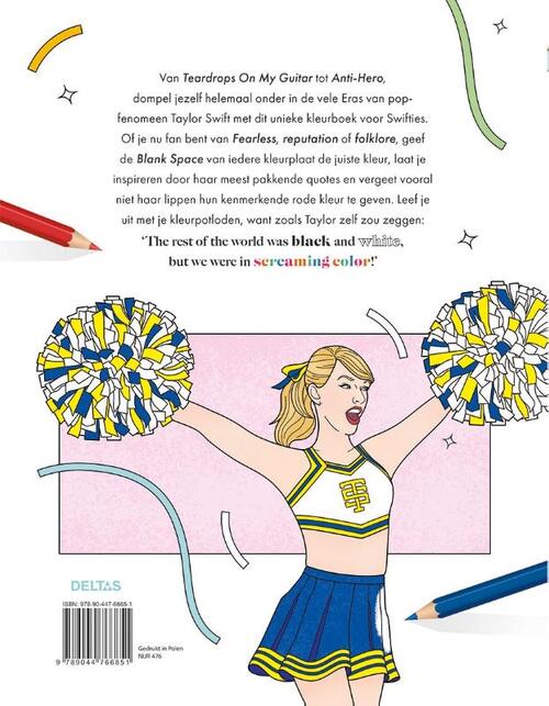 Taylor Swift Kleurboek Voor Echte Fans - Afbeelding 1