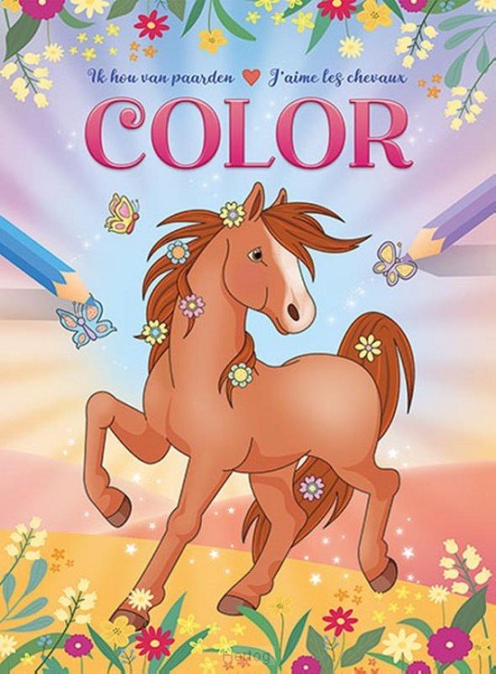 Ik Hou Van Paarden COLOR Kleurboek
