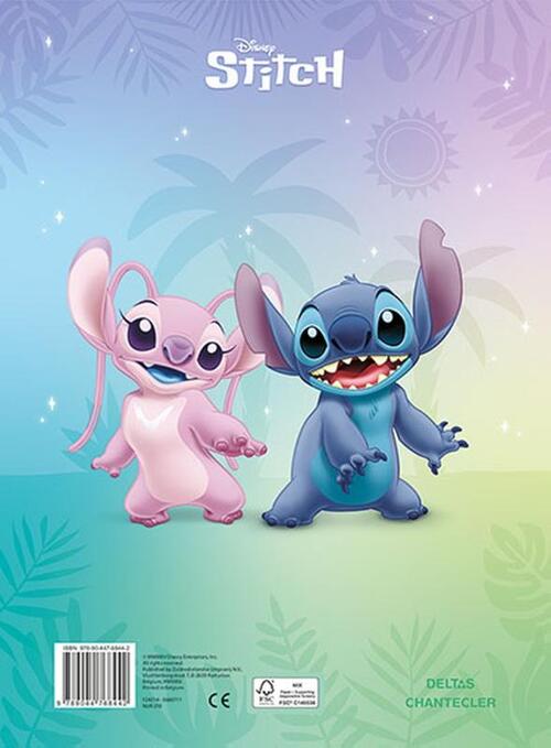 Stitch Color Kleurboek A4 - Afbeelding 1
