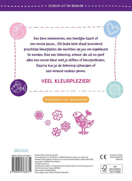 Mijn Wondermooie Kleurblok A5 - Afbeelding 1